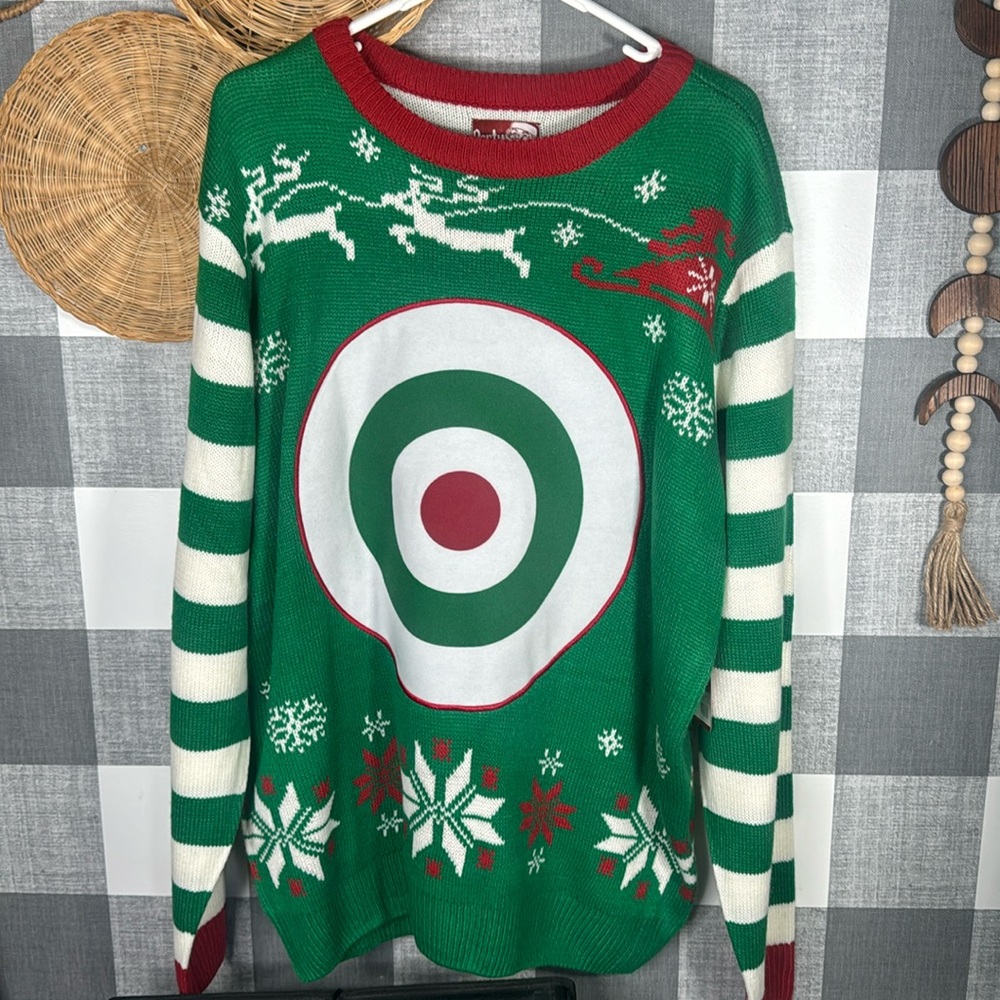 Party Sweater Bulls Eye Christmas